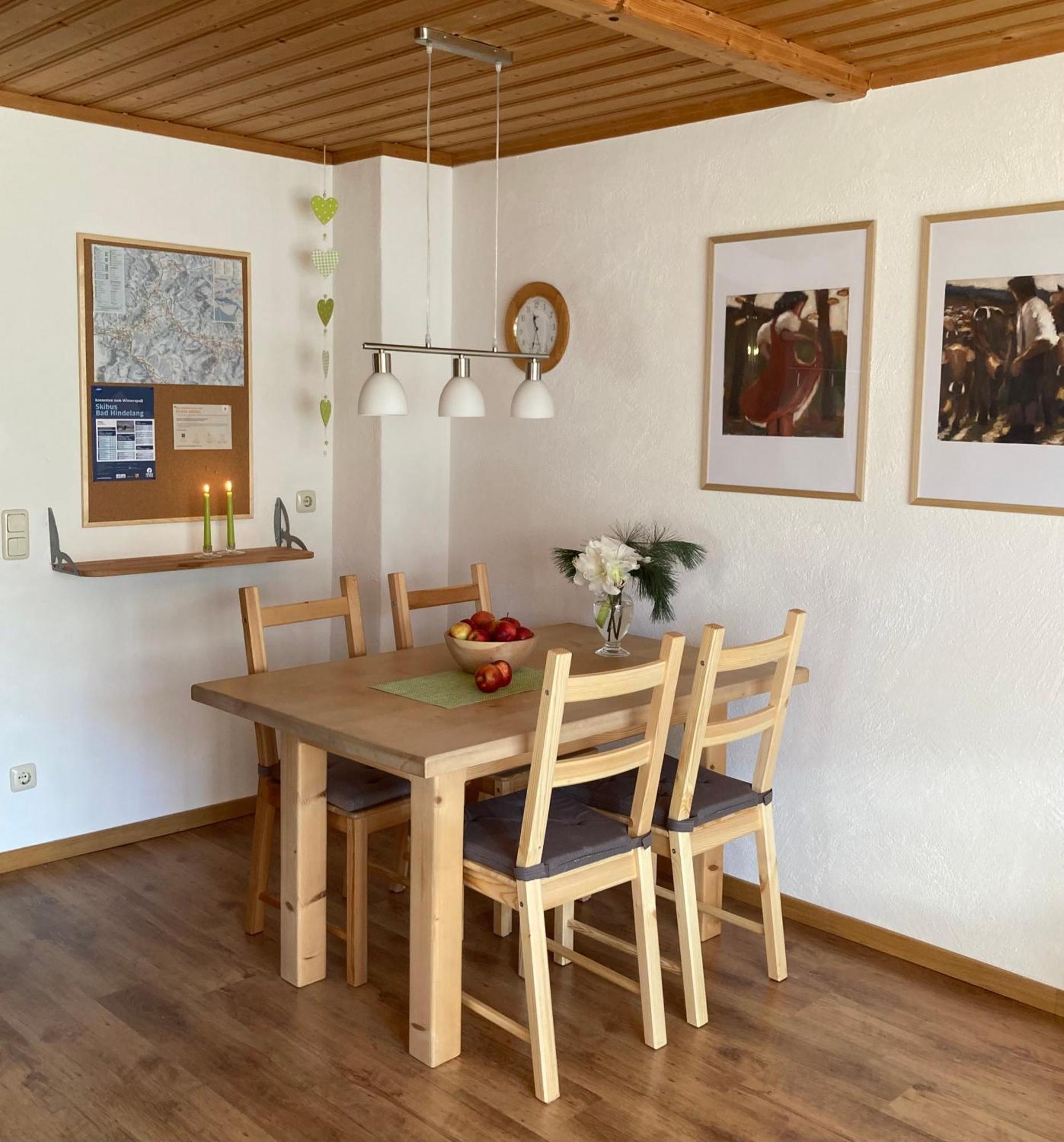 Haus Petra Und Toni Holzheu Lägenhet Bad Hindelang Exteriör bild